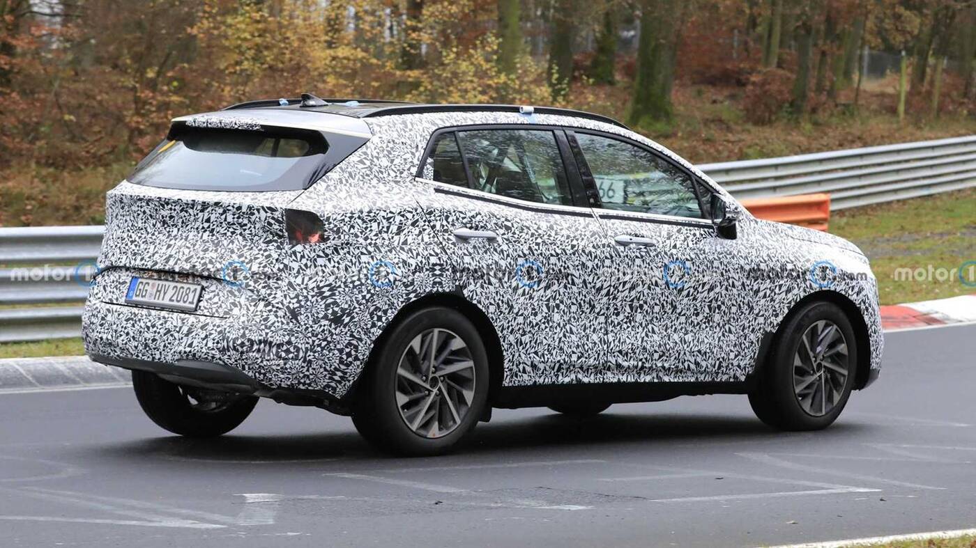 Kia Sportage 2022 wyszpiegowana na Nurbugring