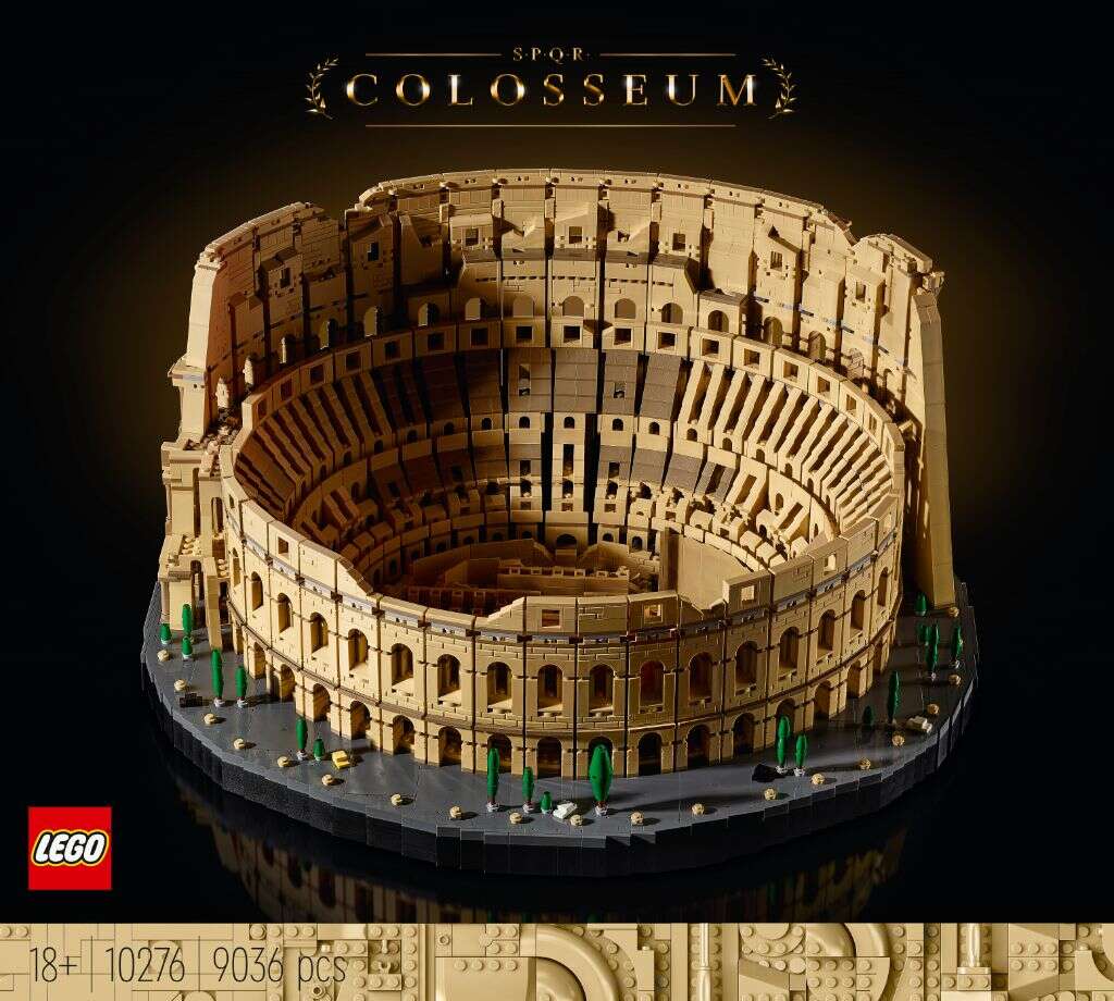 LEGO Colosseum - zobaczcie największy w historii zestaw LEGO!