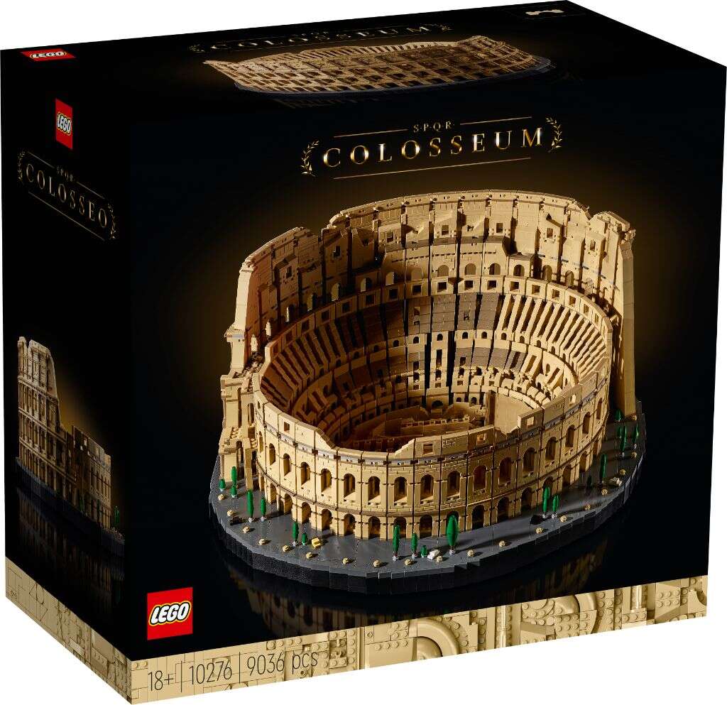 LEGO Colosseum - zobaczcie największy w historii zestaw LEGO!
