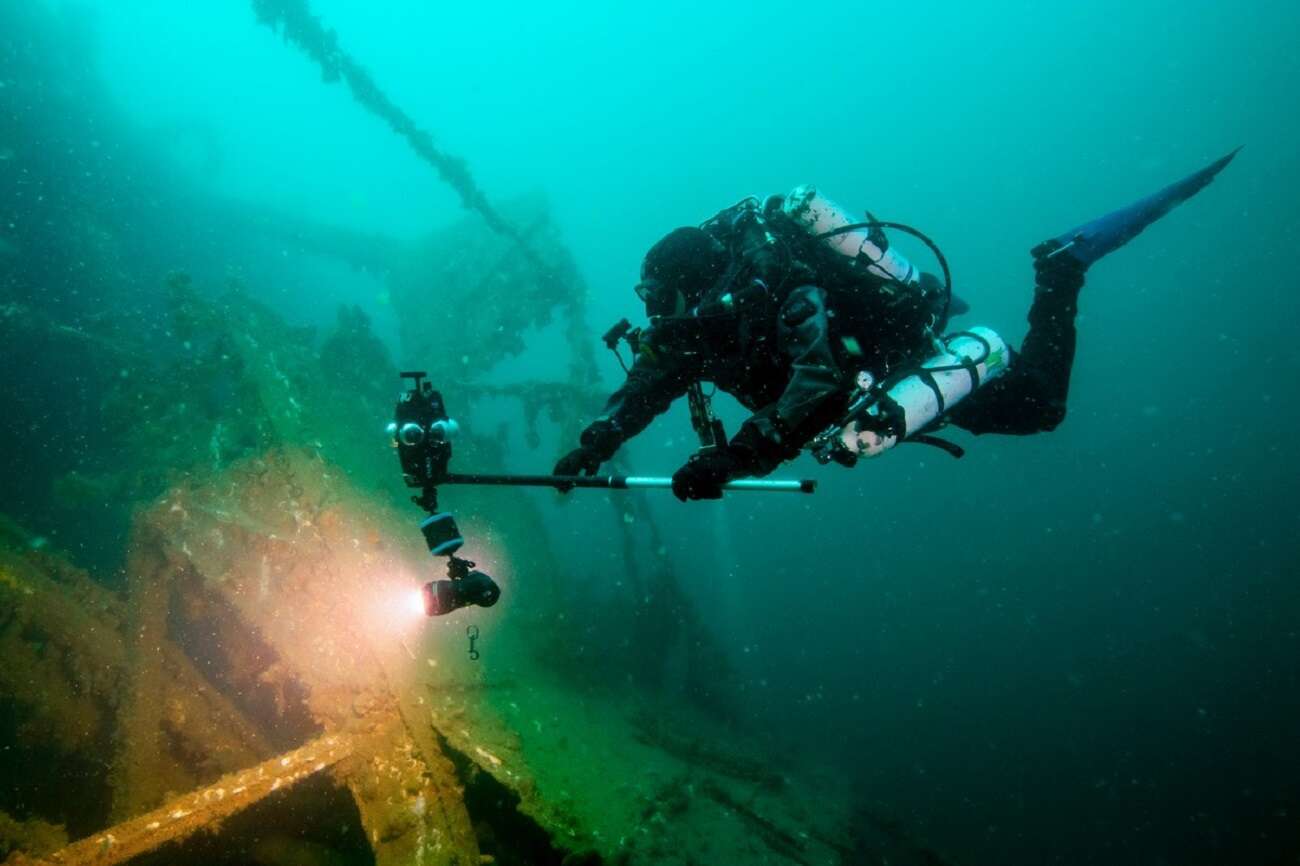 kamera pod woda