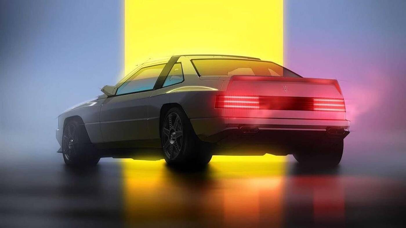 Spójrzcie na Maserati Project Rekall rodem z Cyberpunka 2077