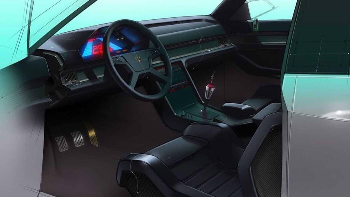Spójrzcie na Maserati Project Rekall rodem z Cyberpunka 2077