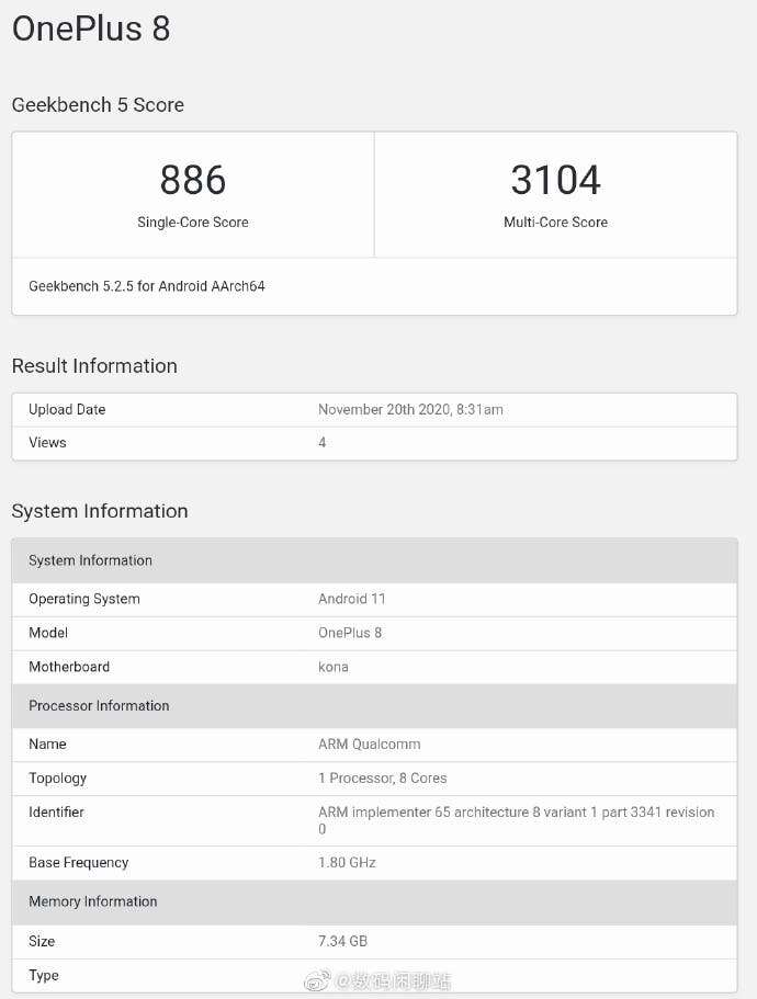 geekbench MediaTek MT6893