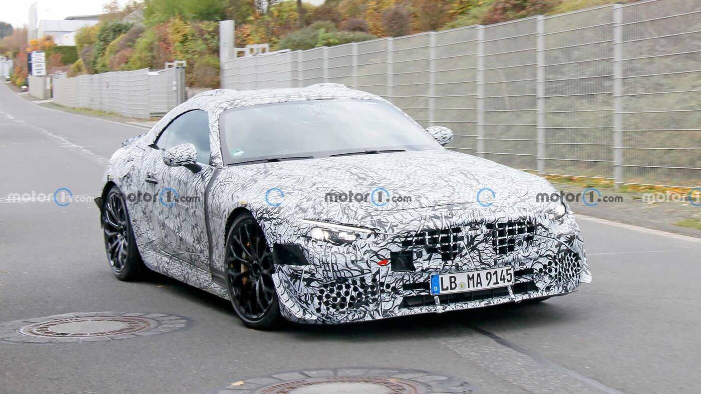 Mercedes SL nowej generacji wyszpiegowany