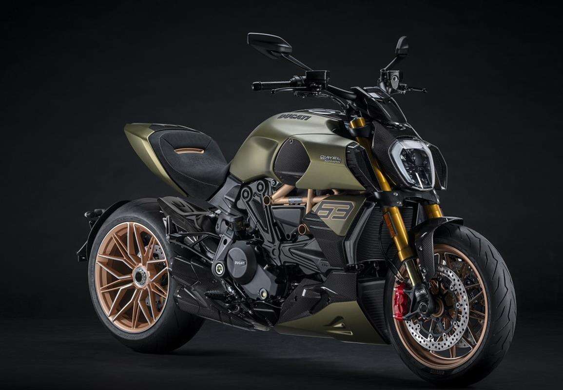 Motocykl Ducati Diavel 1260 powstał z inspiracji Lamborghini Sian