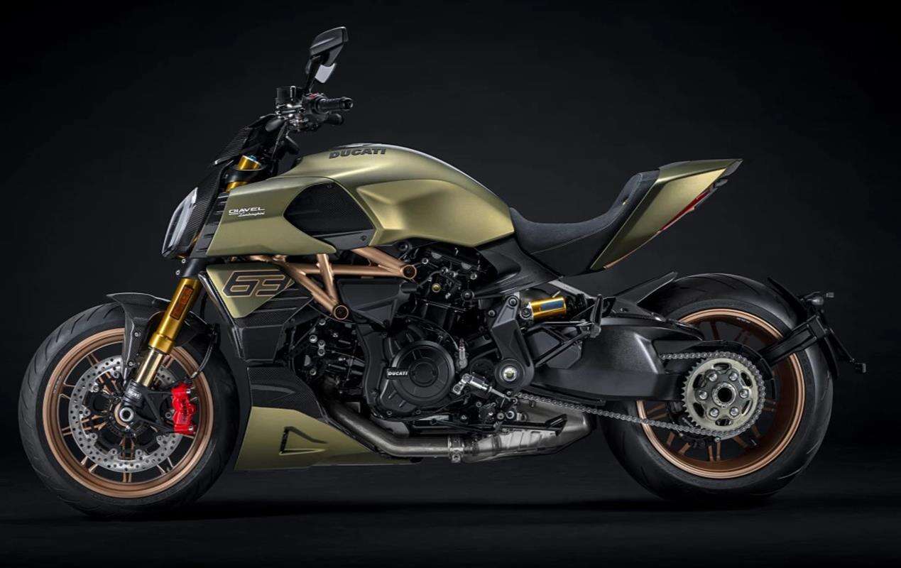 Motocykl Ducati Diavel 1260 powstał z inspiracji Lamborghini Sian