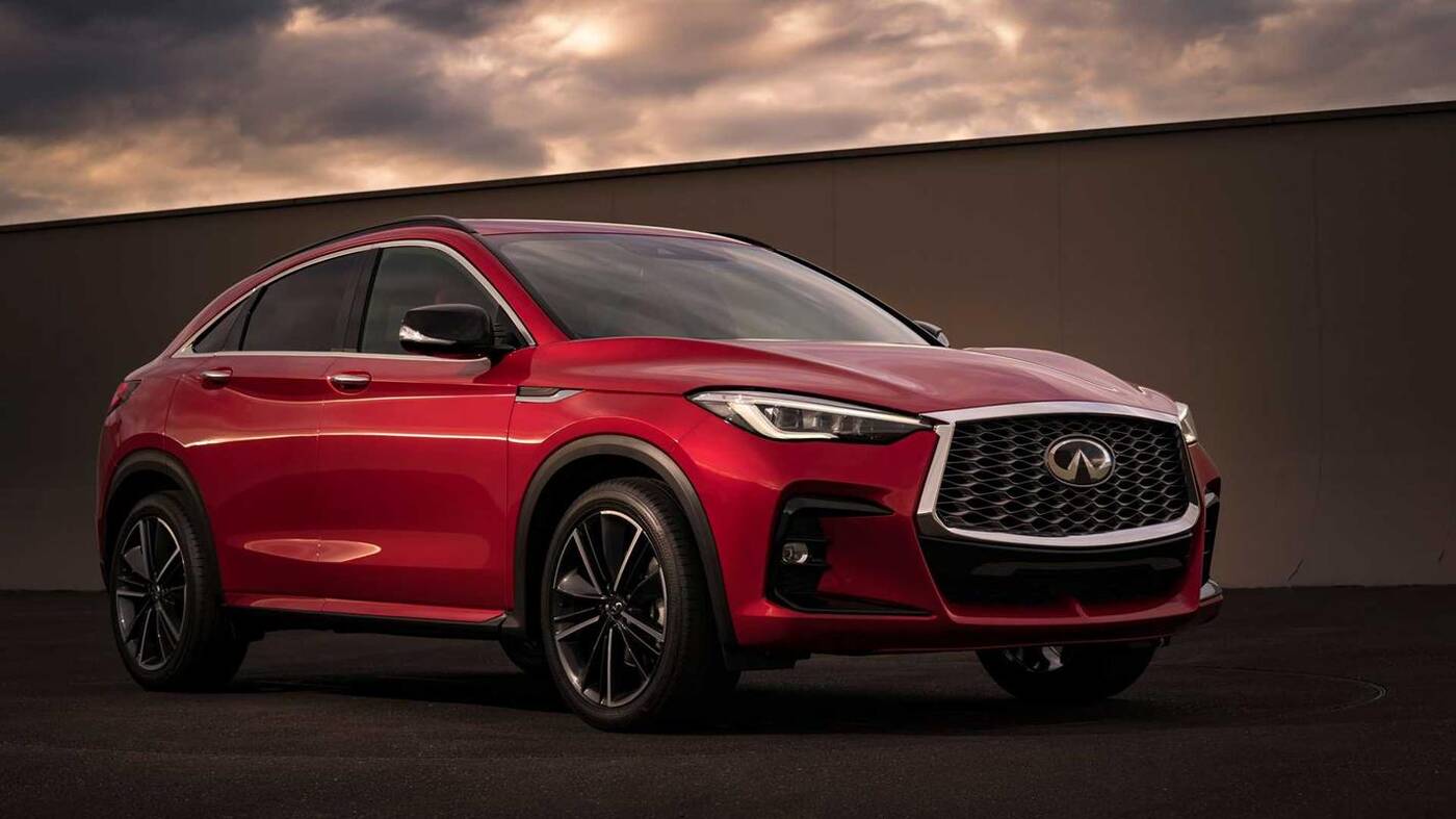 Nowe Infiniti QX55 zadebiutowało. Czerpie inspiracje z modelu FX
