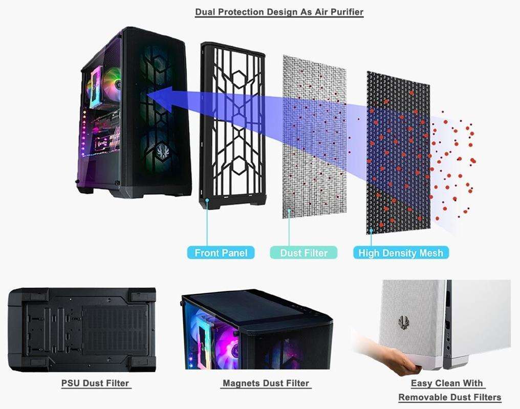 Nowe obudowy Nova Mesh SE TG od BitFenix chwalą się siatką