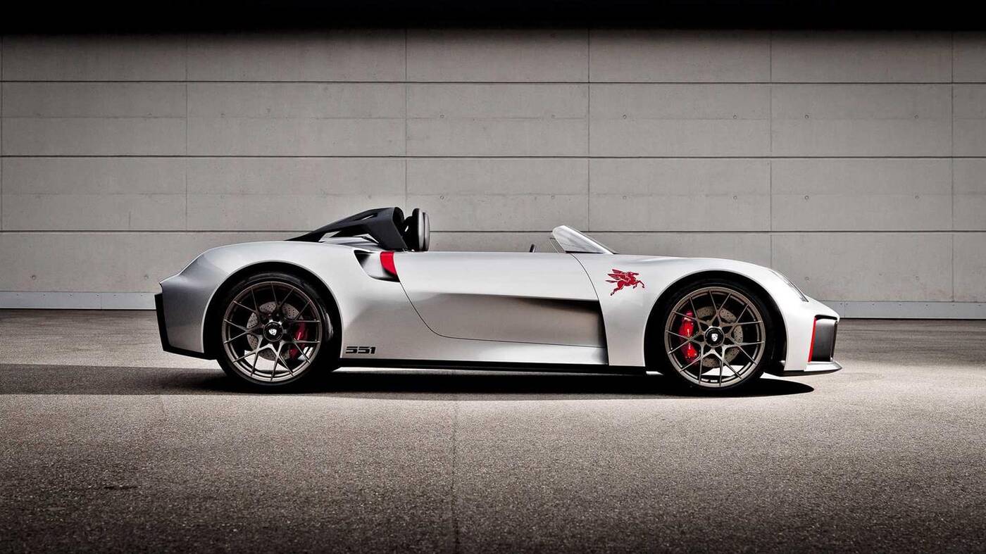 Oto Porsche Vision Spyder. Sportowy samochód bez szansy na produkcję