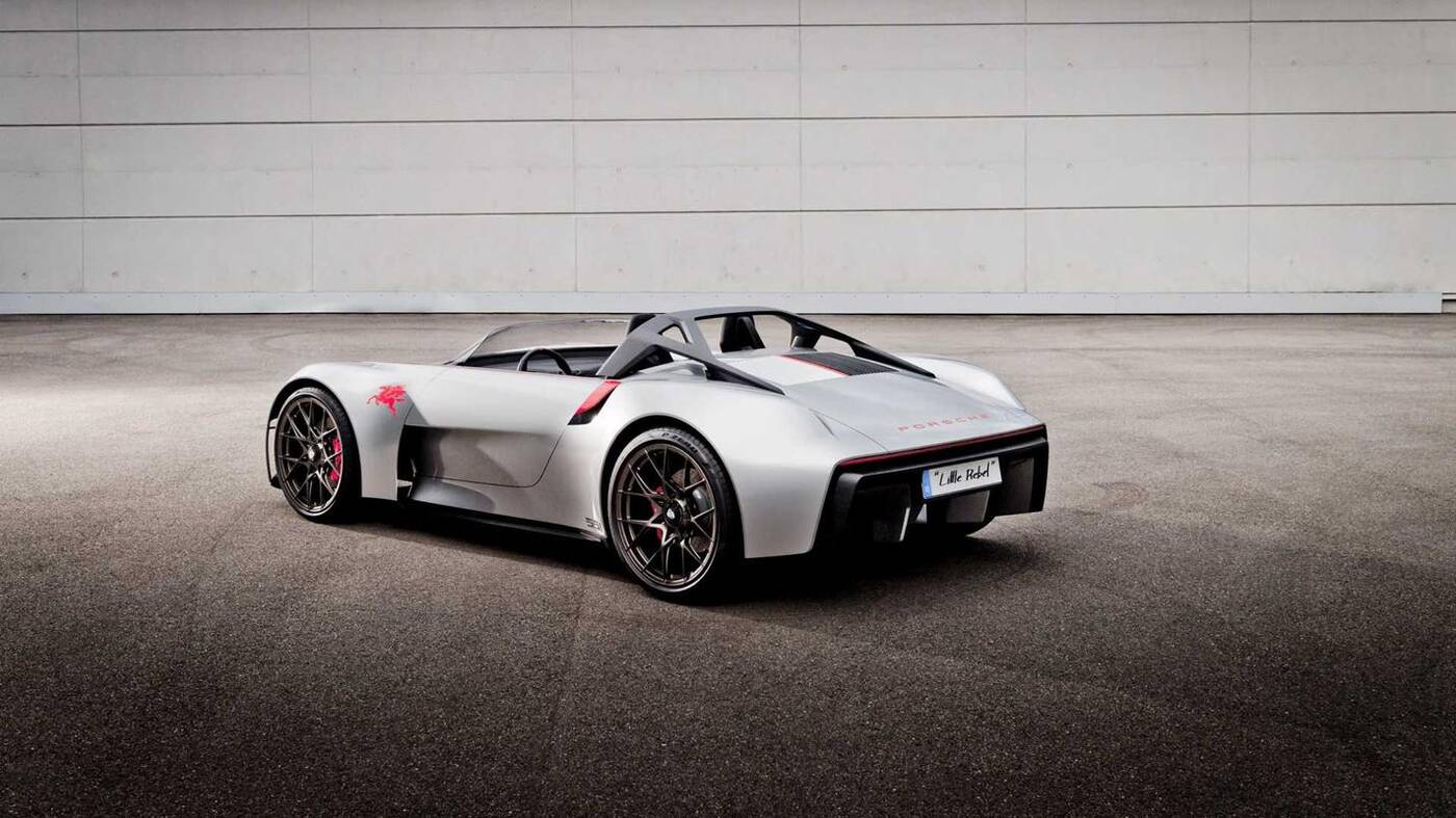 Oto Porsche Vision Spyder. Sportowy samochód bez szansy na produkcję