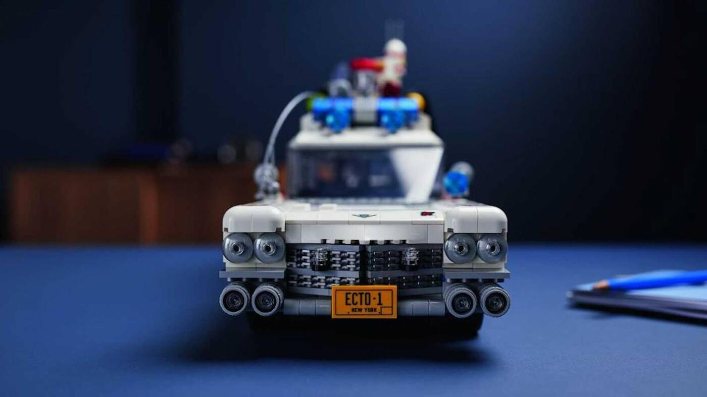 zestaw Lego, Ecto-1, pogromcy duchów, samochód pogromców duchów LEGO