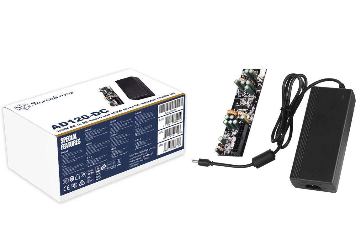 SilverStone AD120-DC, to zasilacz do komputerów małego formatu