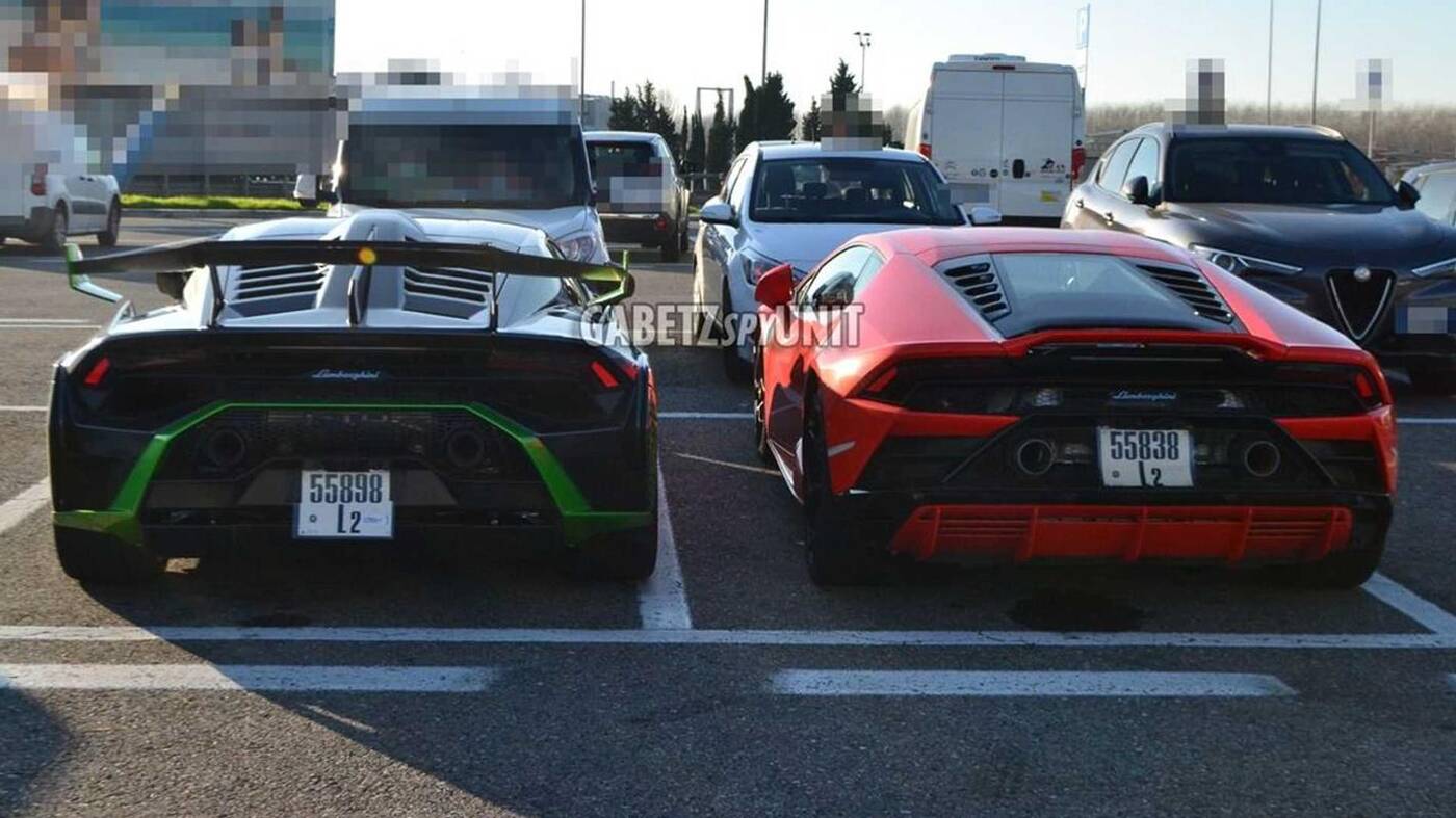 Spójrzcie na Lamborghini Huracan STO w realu