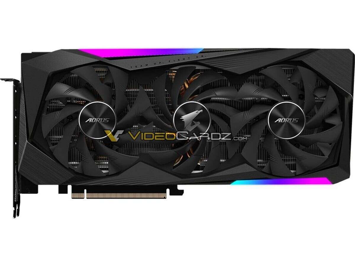 zdjęcie GeForce RTX 3060 Ti Aorus Master
