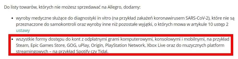 Słyszysz wycie? To sprzedawcy gier zobaczyli nowy regulamin Allegro