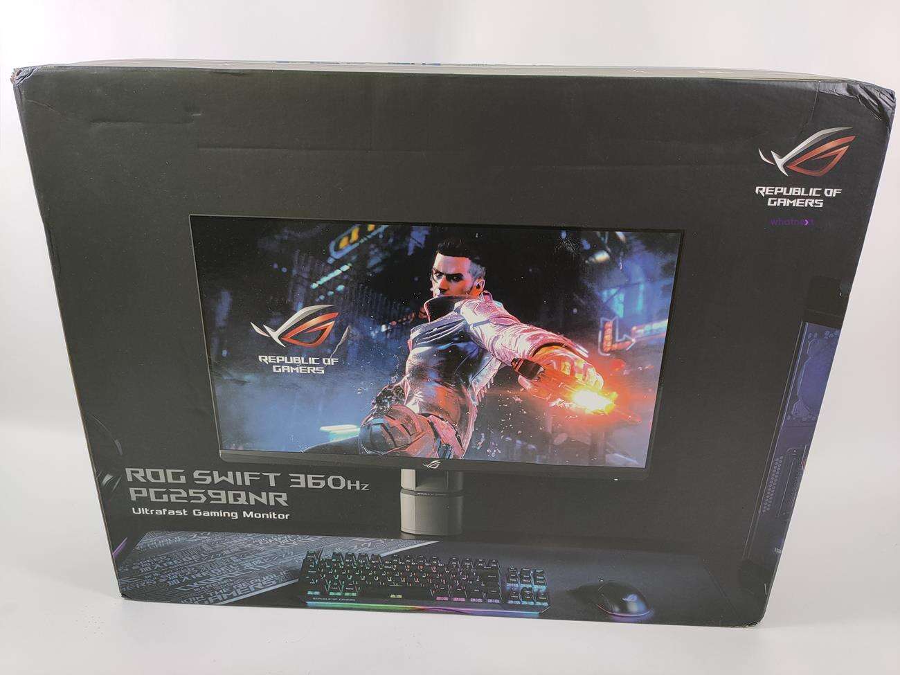 test Asus ROG Swift PG259QNR, recenzja Asus ROG Swift PG259QNR, opinia Asus ROG Swift PG259QNR