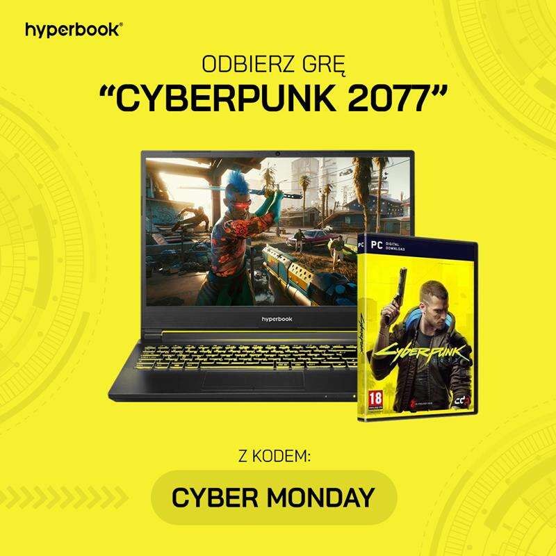 Darmowy Cyberpunk 2077, Hyperbook promocja