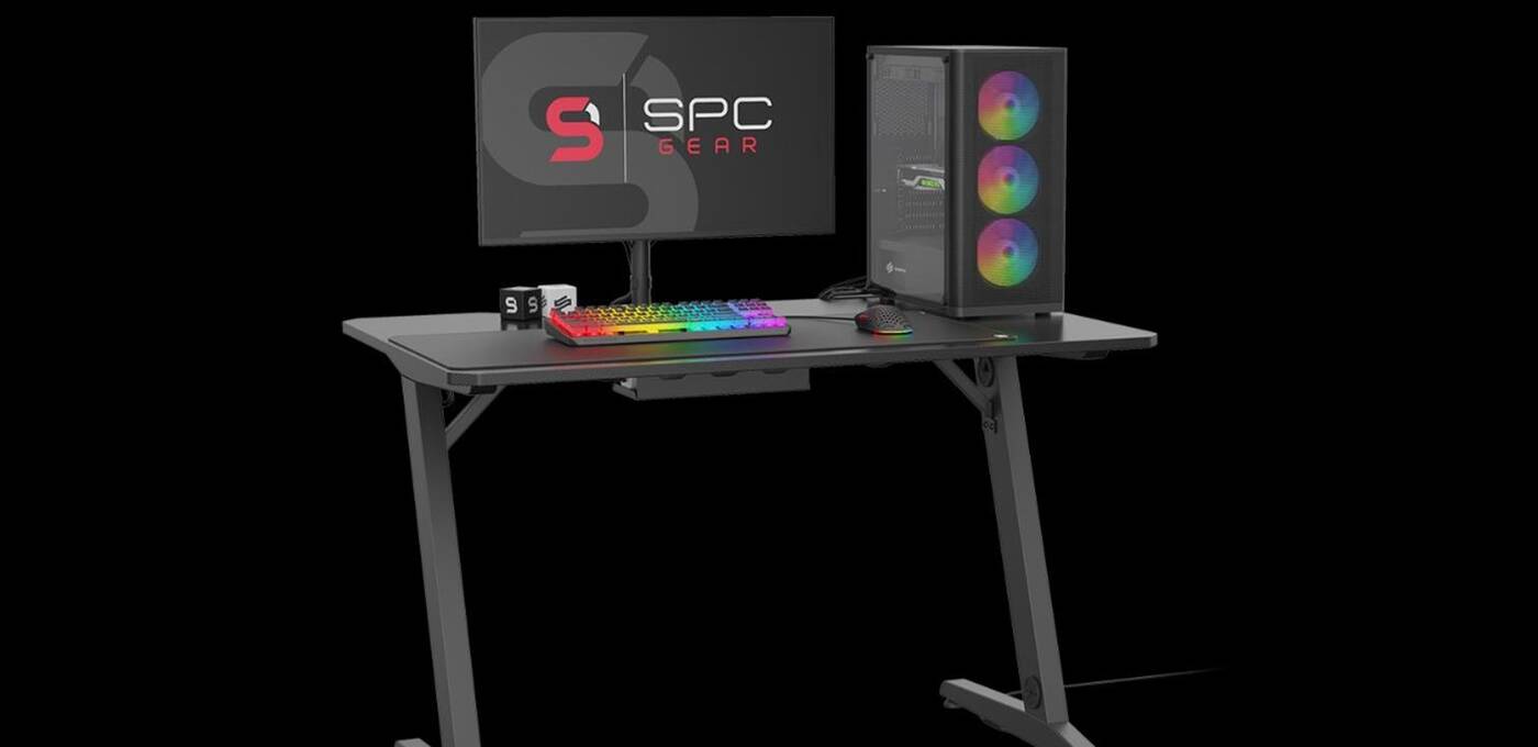 GD100, gamingowe biurko SPC Gear, SPC Gear GD100, gamingowe biurko