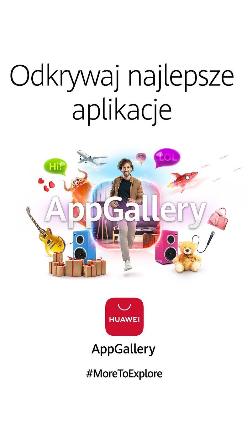 Nowa kampania Huawei AppGallery - TIDAL i 4 inne aplikacje w roli głównej
