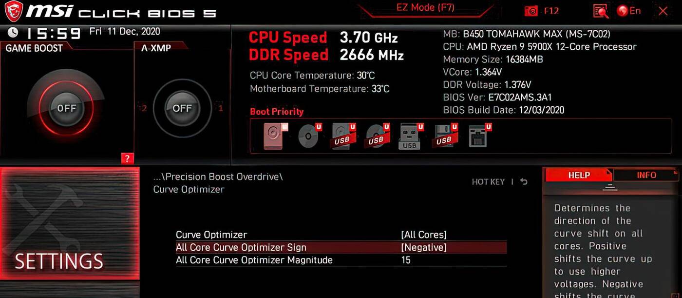 Jak działa AMD Curve Optimizer? Odpowiada MSI