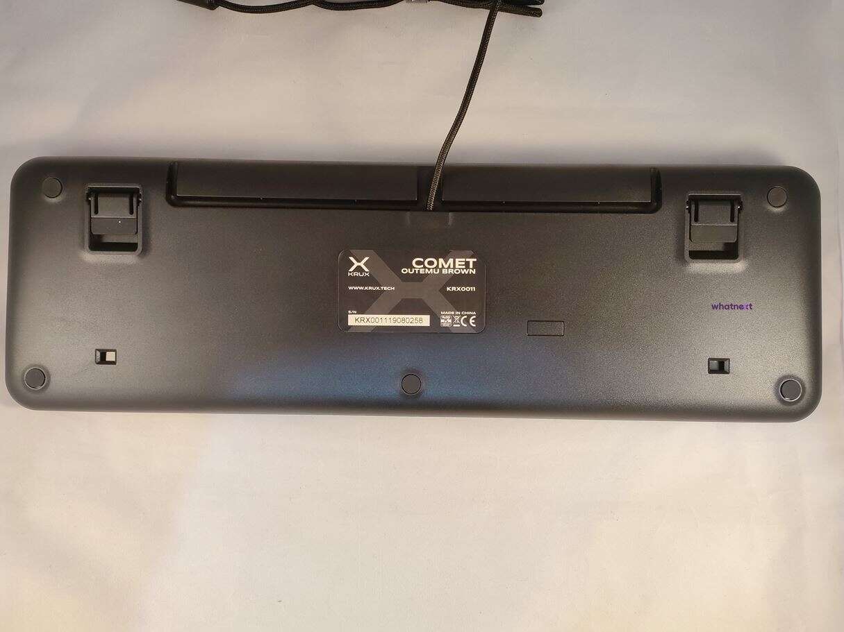 Krux Comet, klawiatura mechaniczna Comet, klawiatura Comet, test Krux Comet, recenzja Comet, test klawiatury Comet, tania klawiatura