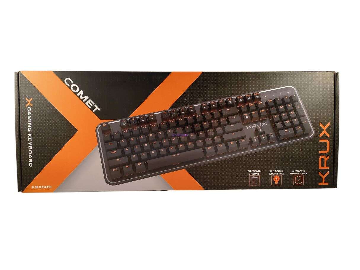 Krux Comet, klawiatura mechaniczna Comet, klawiatura Comet, test Krux Comet, recenzja Comet, test klawiatury Comet, tania klawiatura