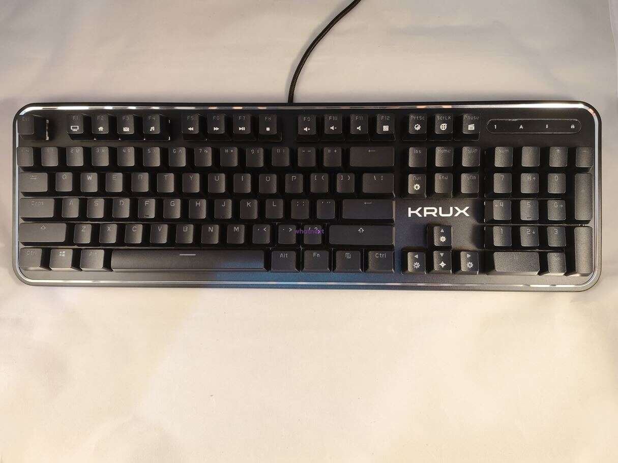 Krux Comet, klawiatura mechaniczna Comet, klawiatura Comet, test Krux Comet, recenzja Comet, test klawiatury Comet, tania klawiatura