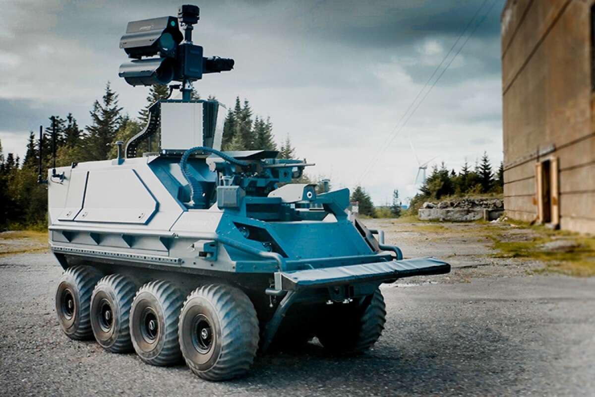 Nowy opancerzony robot bojowy Rheinmetall, robot bojowy Rheinmetall, Mission Master, Armed Reconnaissance robot