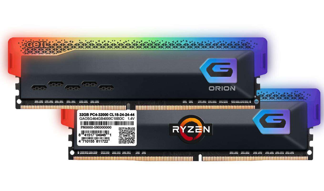 Poznajcie pamięci GeIL ORION, czyli DDR4 dla Ryzen 5000