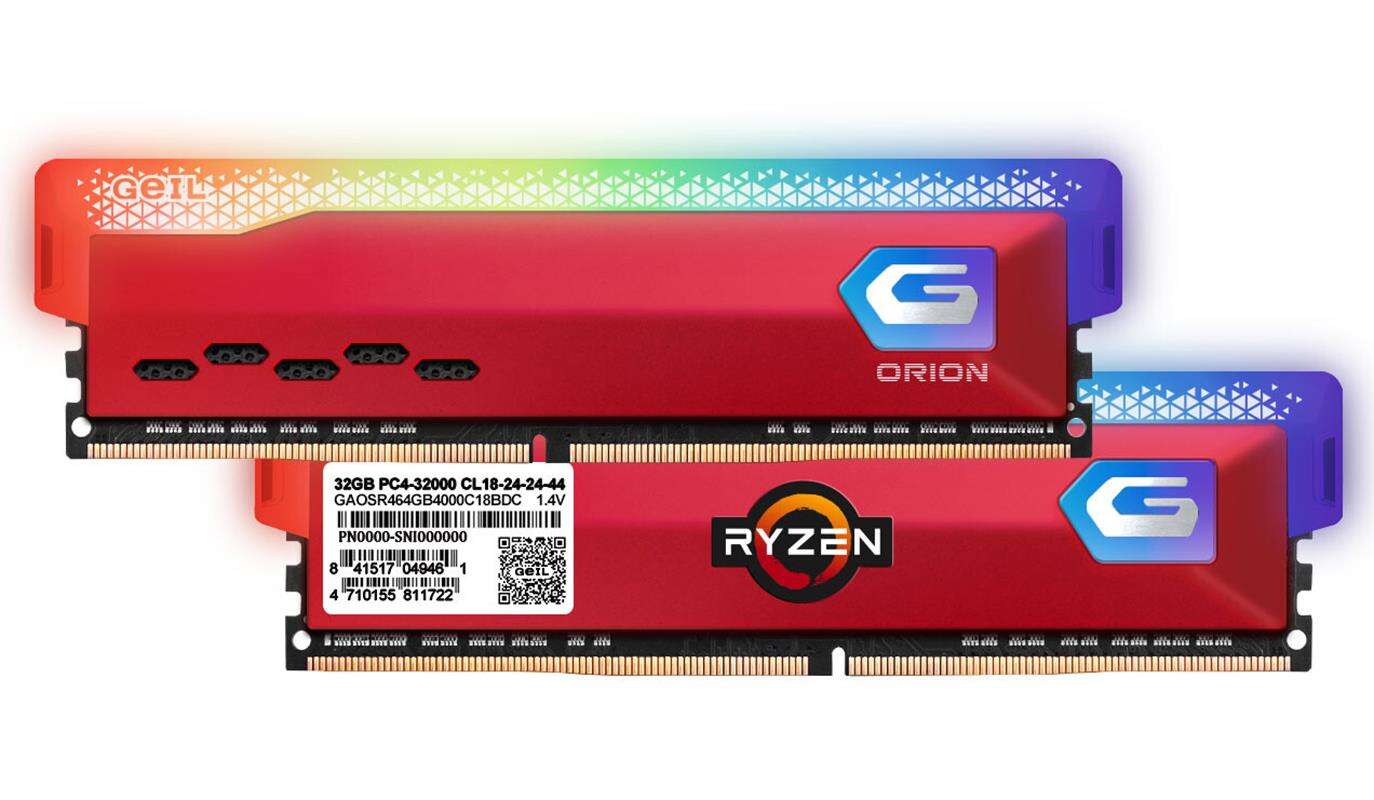 Poznajcie pamięci GeIL ORION, czyli DDR4 dla Ryzen 5000