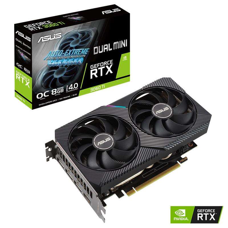 Spójrzcie na karty GeForce RTX 3060 Ti ASUSa