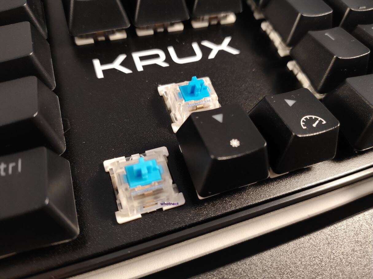 Krux Meteor, klawiatura mechaniczna Meteor, klawiatura Meteor, test Krux Meteor, recenzja Meteor, test klawiatury Meteor, tania klawiatura