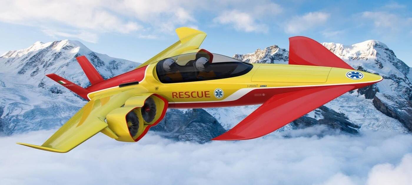 Wyjątkowy samolot Manta Aircraft łączy w sobie możliwości VTOL i STOL