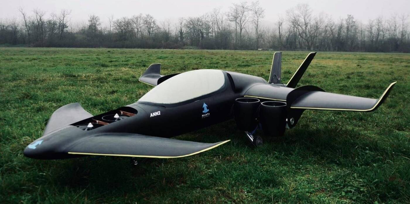 Wyjątkowy samolot Manta Aircraft łączy w sobie możliwości VTOL i STOL