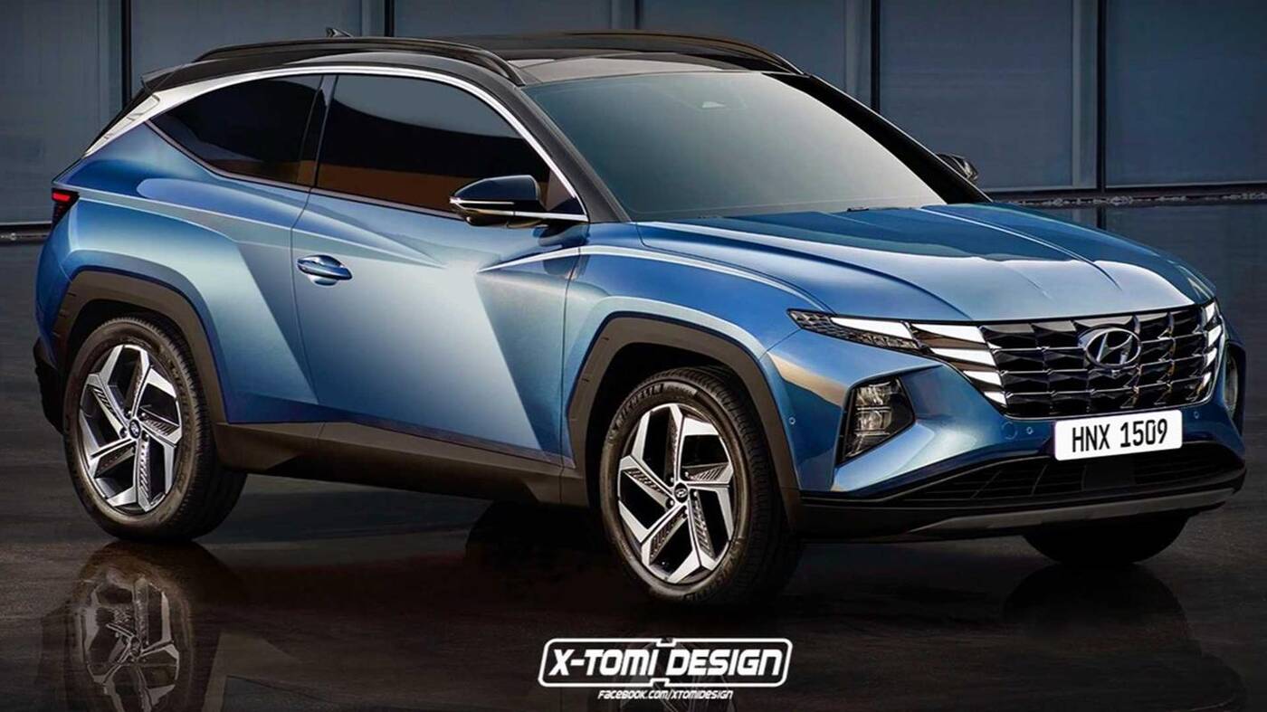 Trzydrzwiowy Hyundai Tucson 2022. Jak wyglądałby w takim wydaniu?