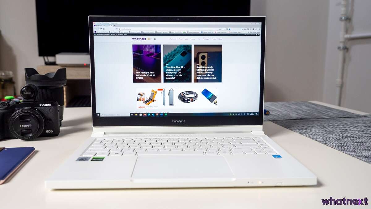 Acer ConceptD Ezel 3 test recenzja