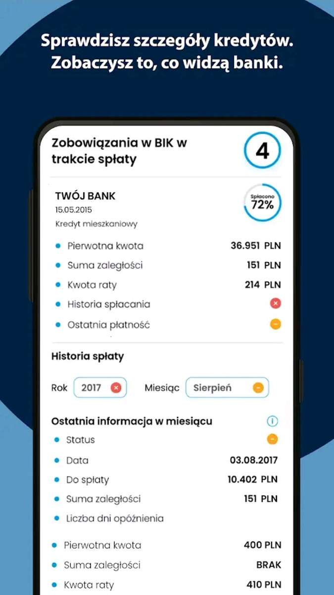 Aplikacja Mój BIK pokaże naszą historię kredytową
