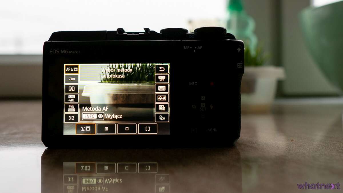 Recenzja Canon EOS M6 Mark II
