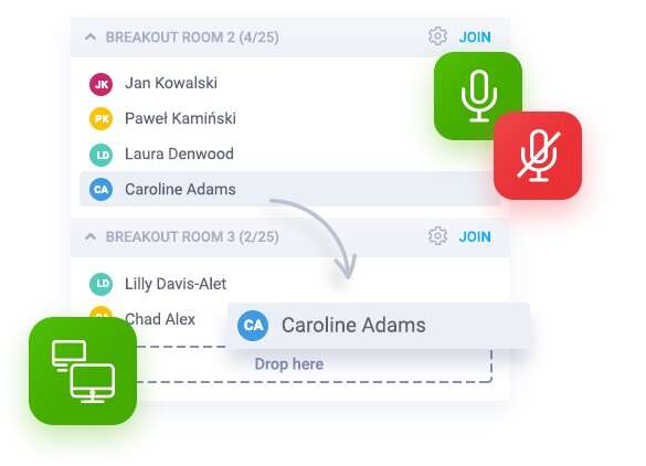 ClickMeeting prezentuje nową funkcję - podpokoje
