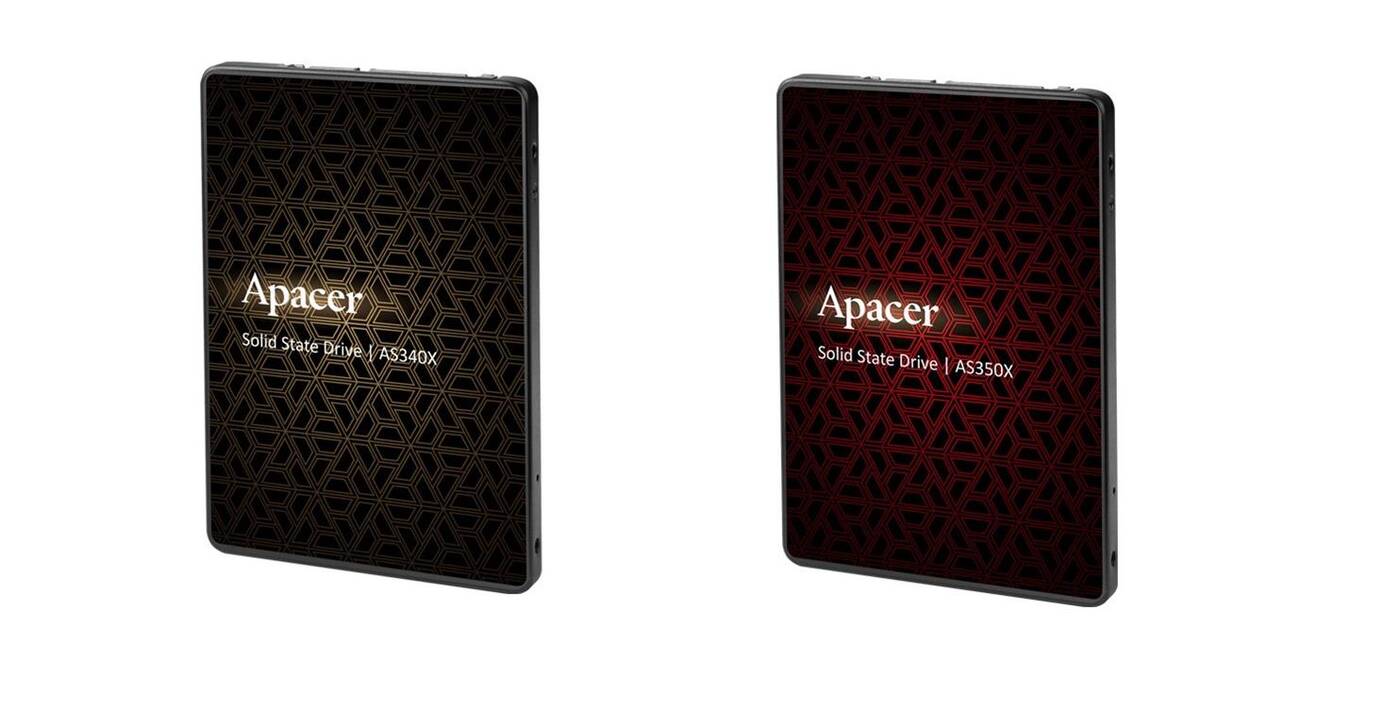 Dwa nowe dyski SSD od Apacer, ApacerA S340X, Apacer AS350X