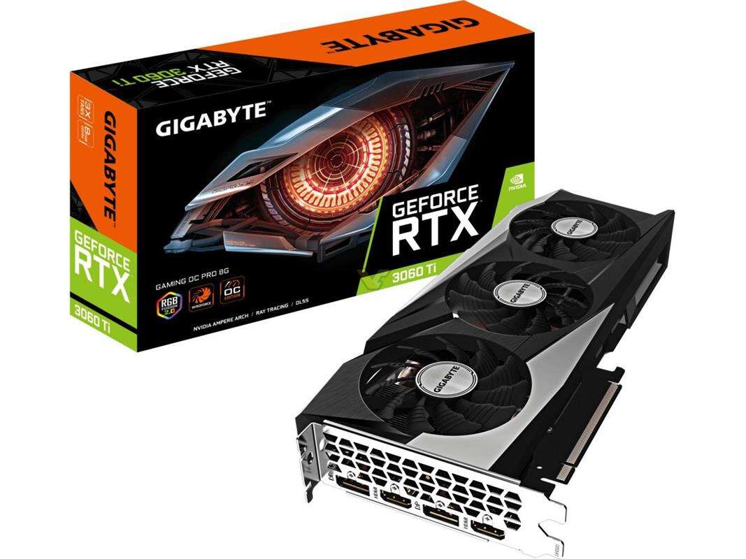 Gigabyte wysłał GeForce RTX 3060 Ti Gaming OC Pro, GeForce RTX 3060 Ti Gaming OC Pro, Gigabyte GeForce RTX 3060 Ti Gaming OC Pro,