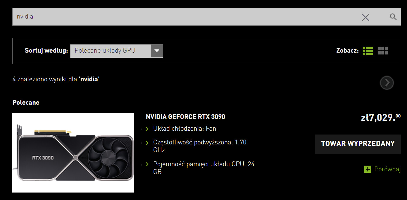 NVIDIA wycofała GeForce RTX 3000 FE? Polska wyjątkiem w Europie [AKTUALIZACJA]
