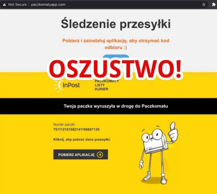 Oszuści znów podszywają się pod InPost! Uważajcie na te wiadomości