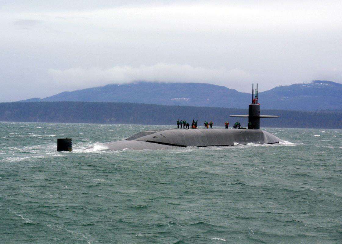 Iran wykrył okręt podwodny USA, USS Georgia