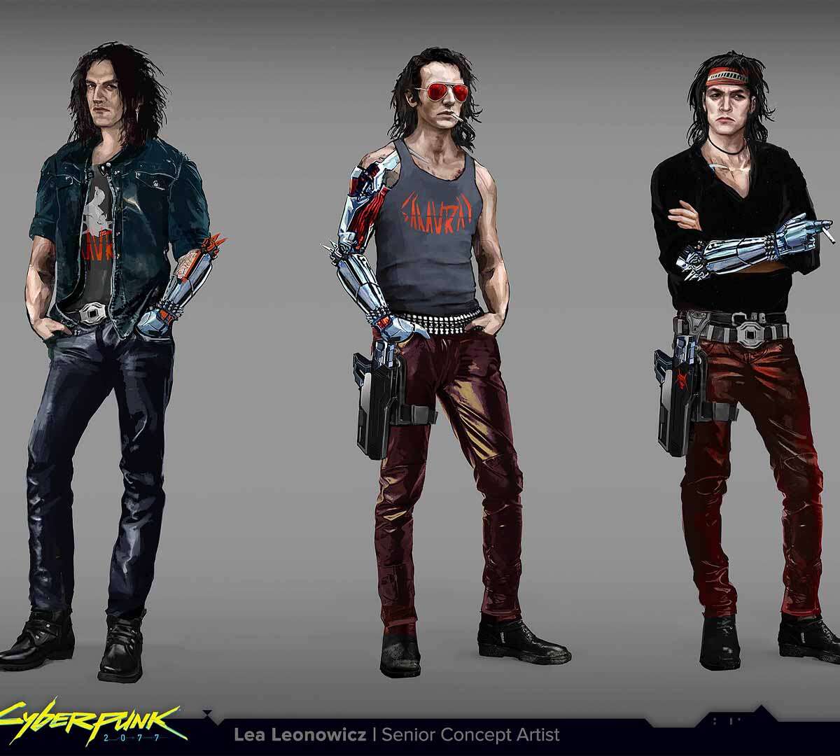 Johnny Silverhand przed Keanu. Tak miał wyglądać bohater Cyberpunk 2077!