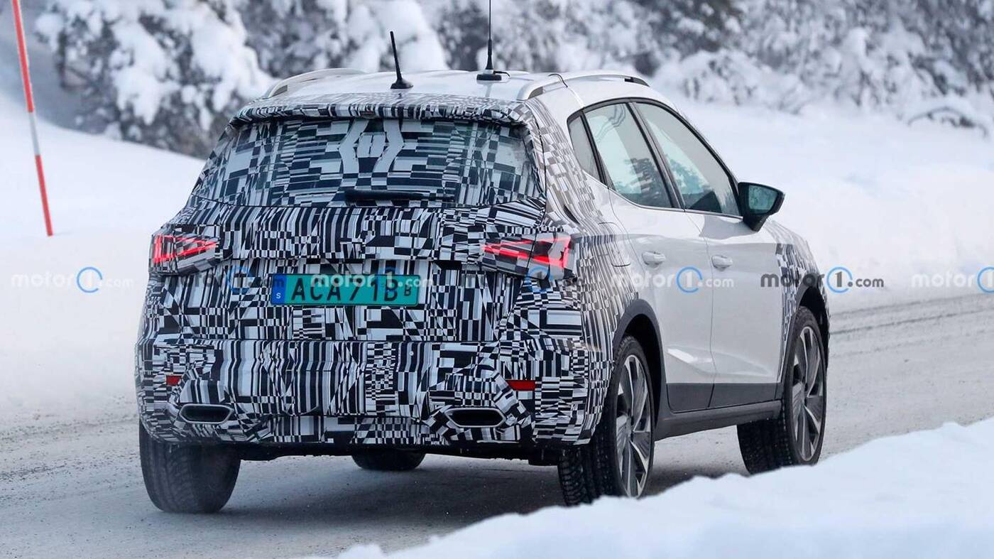 Lifting SEAT Arona 2022 wyszpiegowany w testach