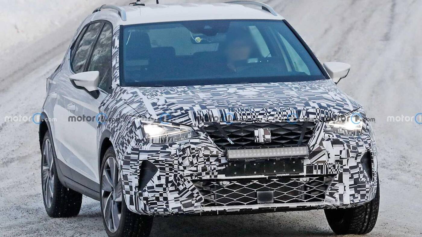 Lifting SEAT Arona 2022 wyszpiegowany w testach