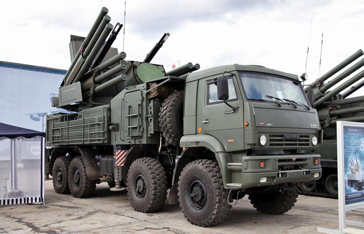 Rosyjski system rakietowy Pancyr S1, system rakietowy Pancyr S1, Rosyjski Pancyr S1 w rękach USA