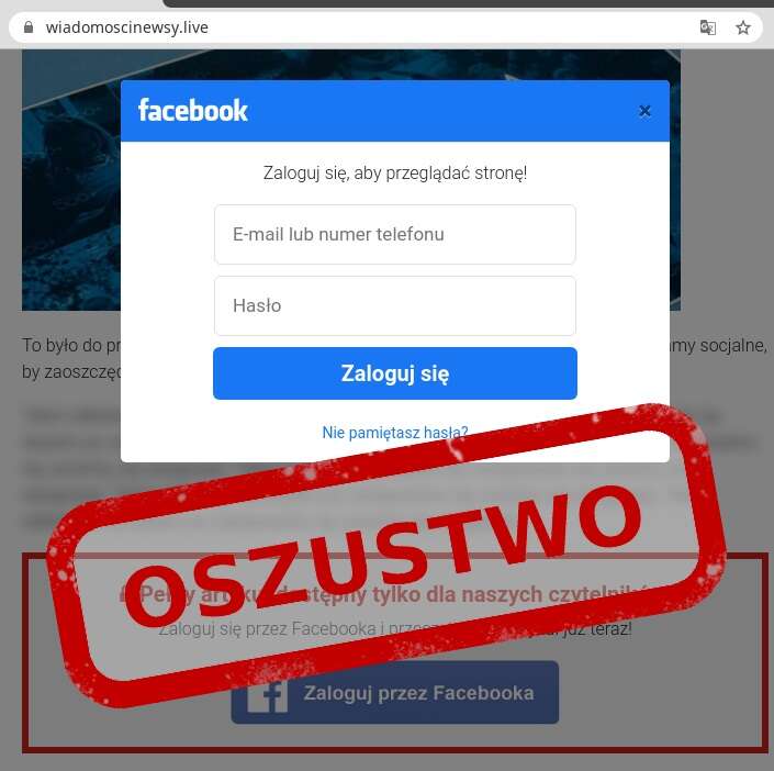 Oszustwo z 500+ - świadczenia nie można wymienić na bony