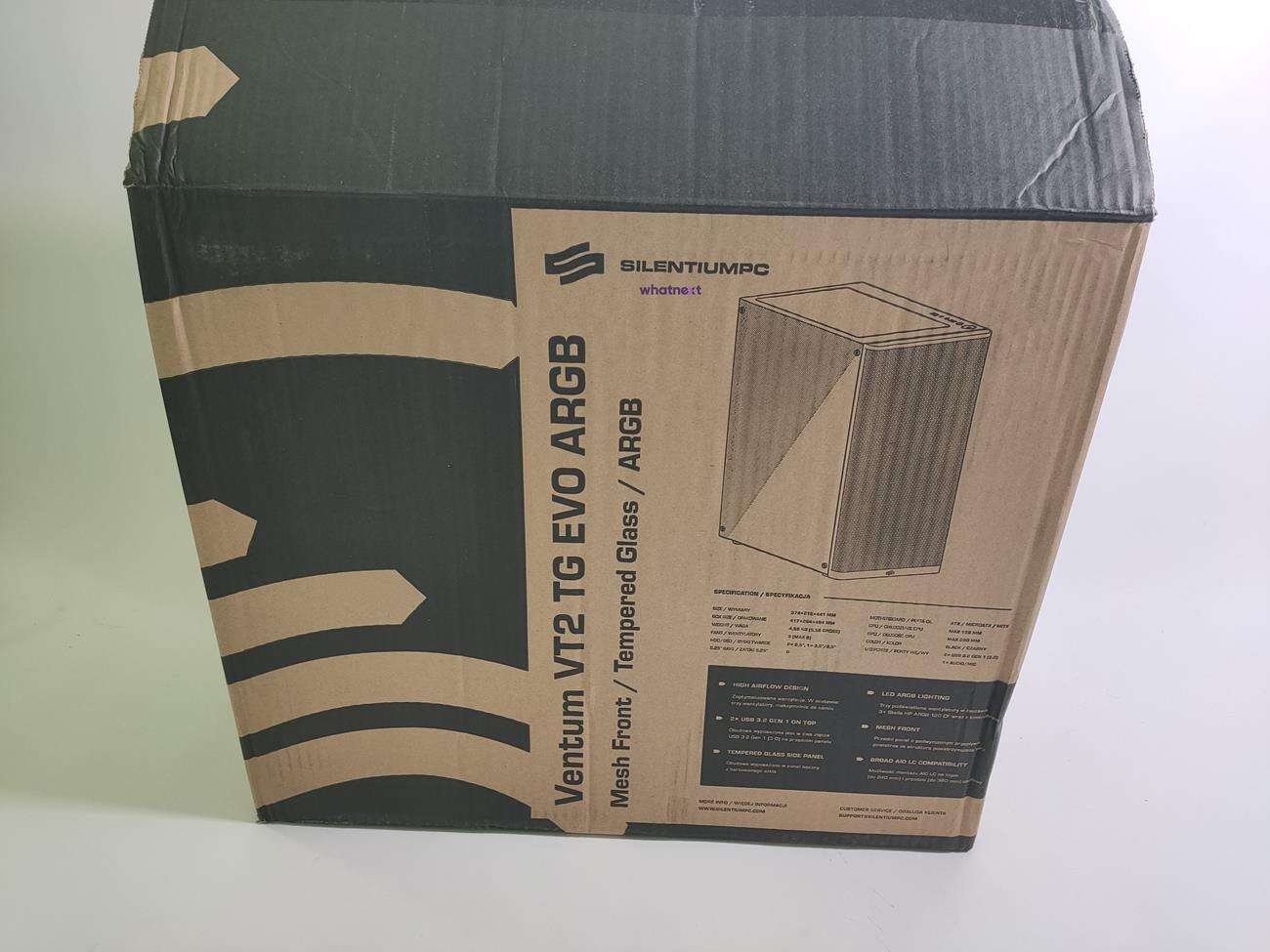 test SilentiumPC Ventum VT2 Evo TG ARGB, recenzja SilentiumPC Ventum VT2 Evo TG ARGB, opinia SilentiumPC Ventum VT2 Evo TG ARGB